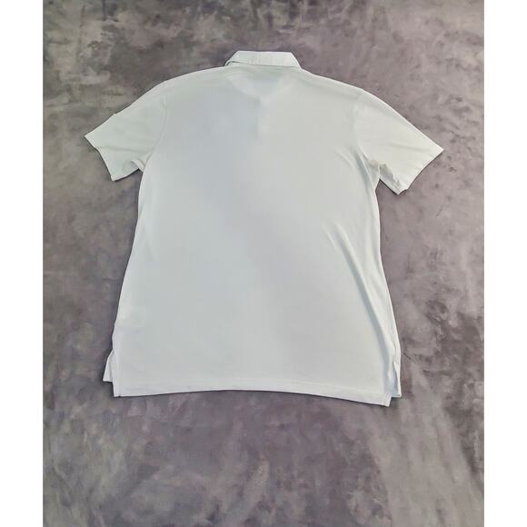 Nike Men's Sz M NBA Los Angeles Clippers Coaches Polo Short Sleeve White C15-8 - Picture 8 of 9